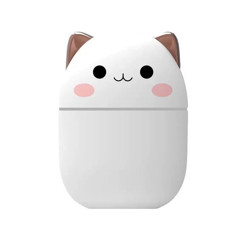 Compact USB Mini Humidifier – Quiet Columnar Air Moisturizer for Home, Office & Car