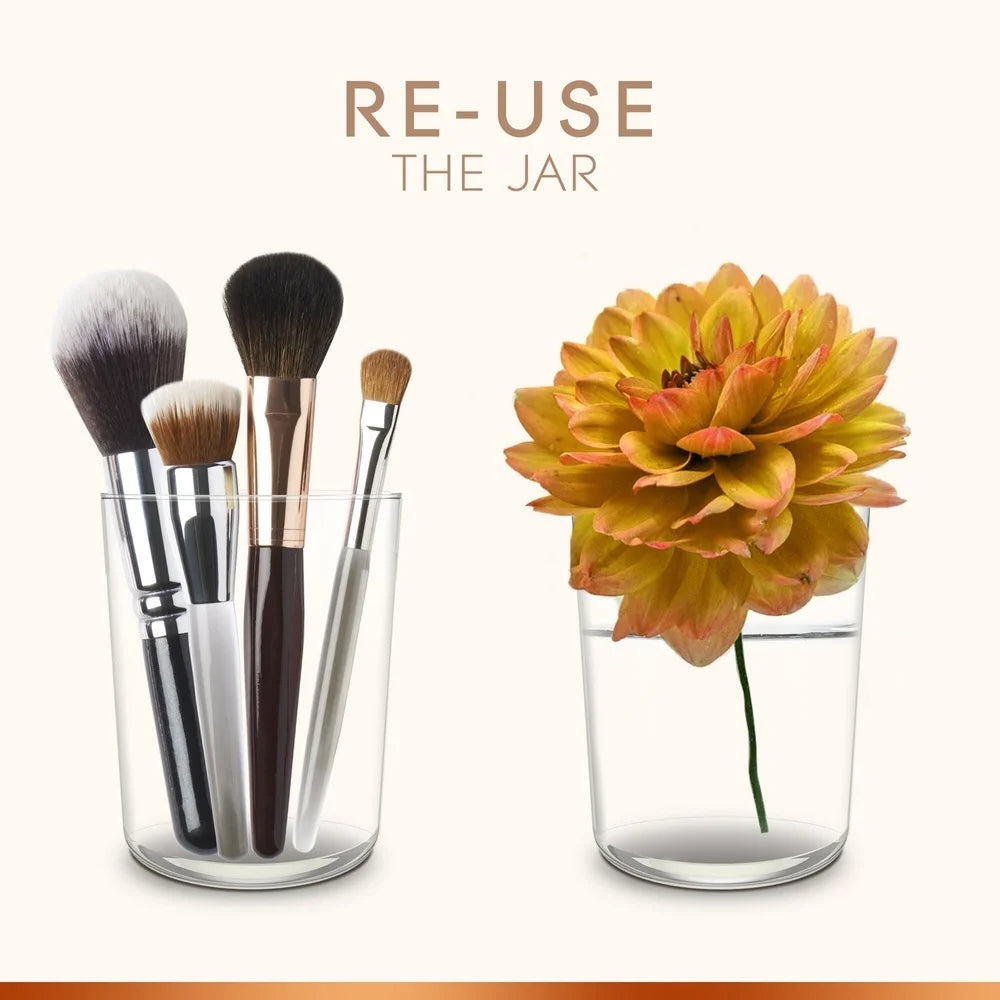 🕯️ Toasted Vanilla Cream Scented Candle – 85 Hour Burn | Warm & Spicy Aromatherapy Candle in Glass Jar with Rose Gold Lid