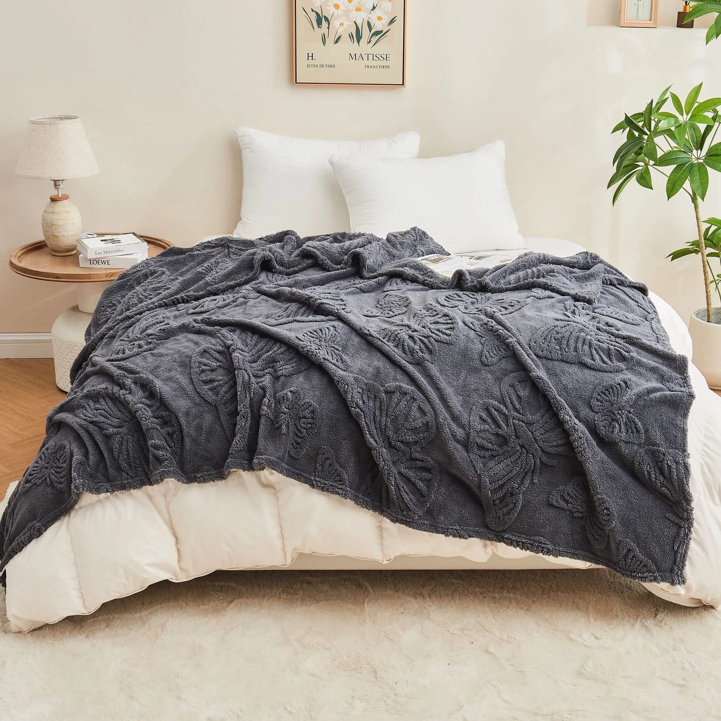 ๐ชถ Soft Knitted Polyester Blanket | Lightweight All-Season Throw for Bed, Sofa & Travel โ 200TC Comfort Weave