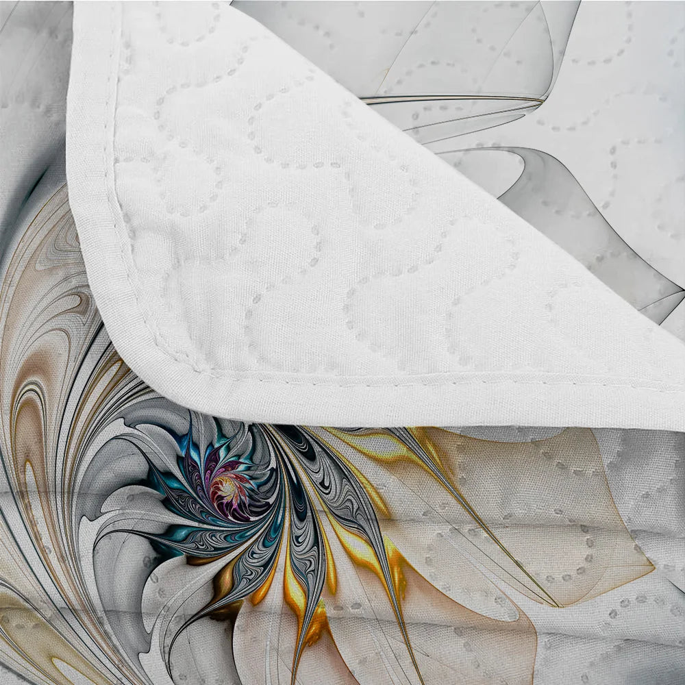 π Luxury Animal Print Microfiber Quilt Set | Soft Lightweight Bedspread with Pillowcases | All-Season Bedding Comforter