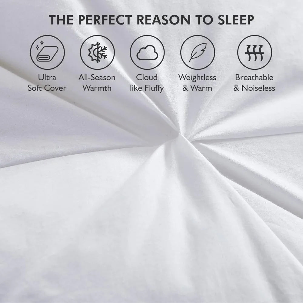 Luxurious King Size Goose Down Duvet Insert