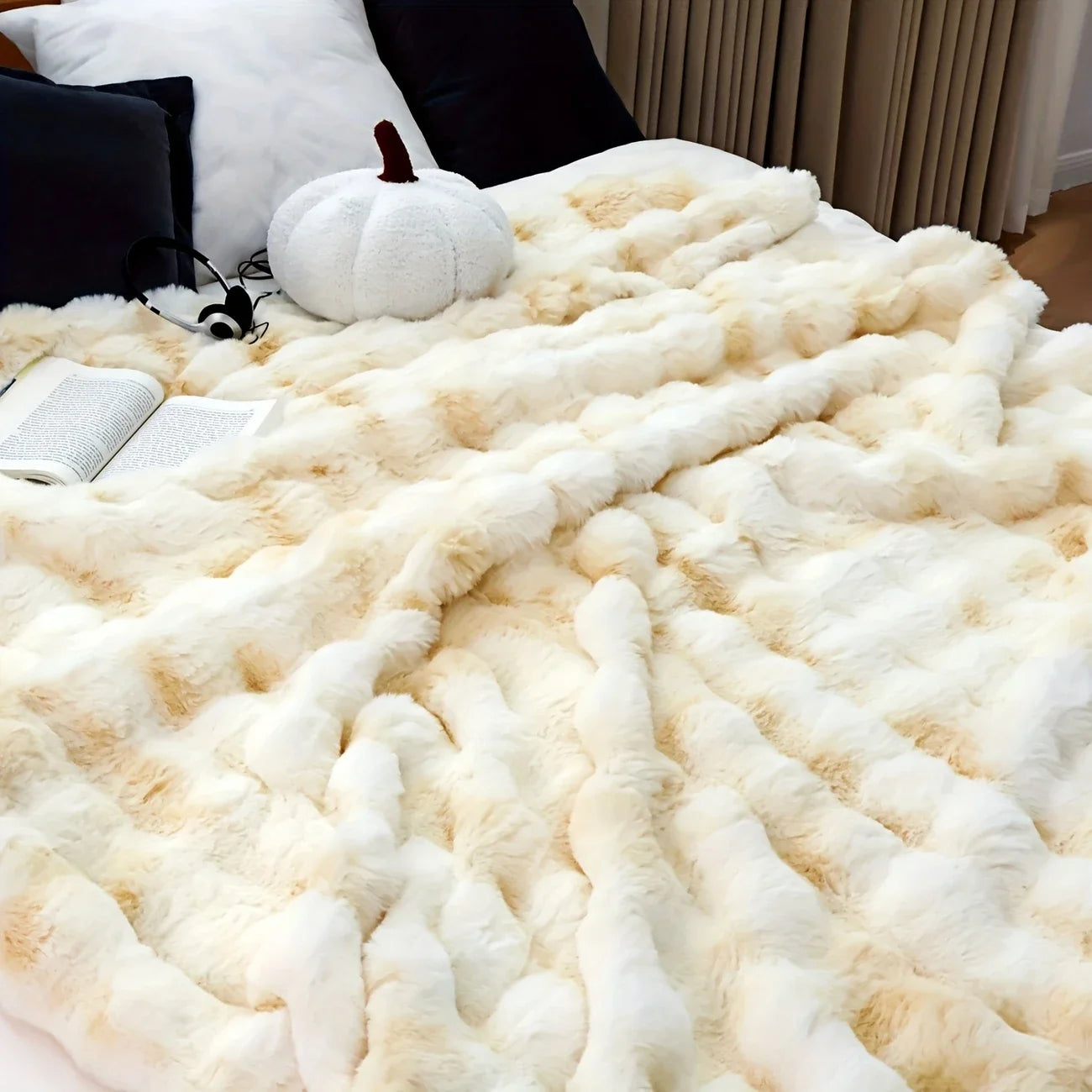 Soft Knit Throw Blanket β Lightweight 100% Polyester Bed & Sofa Blanket