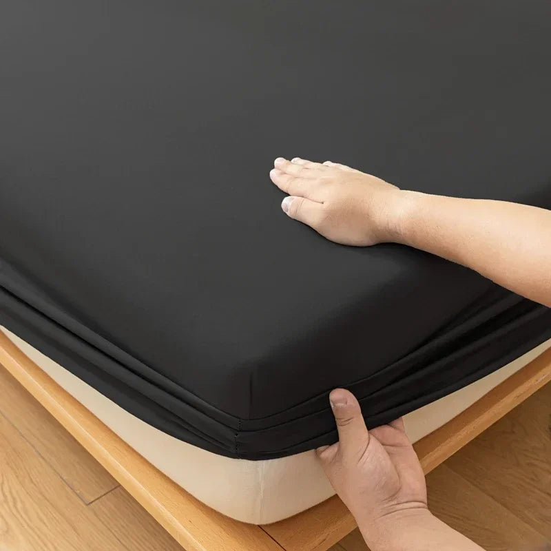 Premium 100% Polyester Microfiber Fitted Sheet | Ultra Soft, Durable & Easy Care Bedding