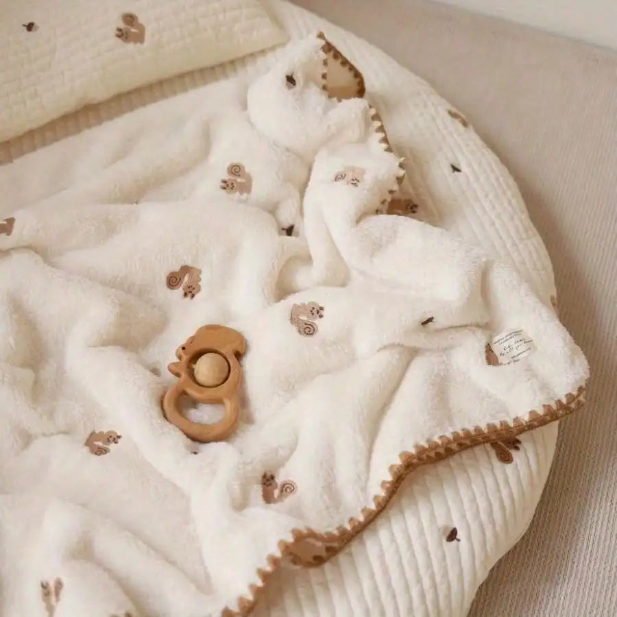 Baby Blanket β Soft Coral Fleece Cover for Newborns & Toddlers