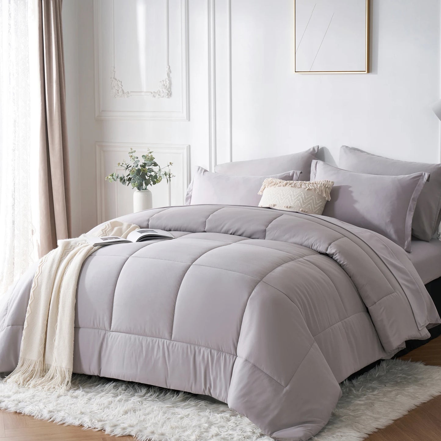 7-Piece Bed-in-a-Bag Comforter Set