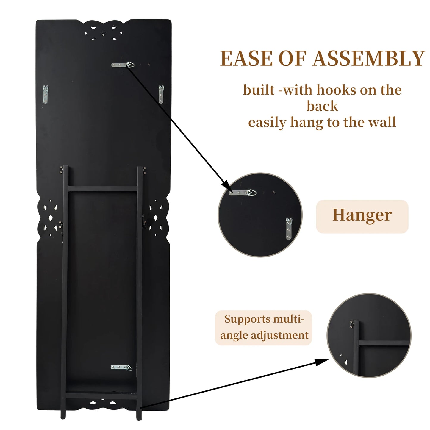 160cm Tall Crushed Diamond Full-Length Mirror – Silver Glass Full Body Mirror