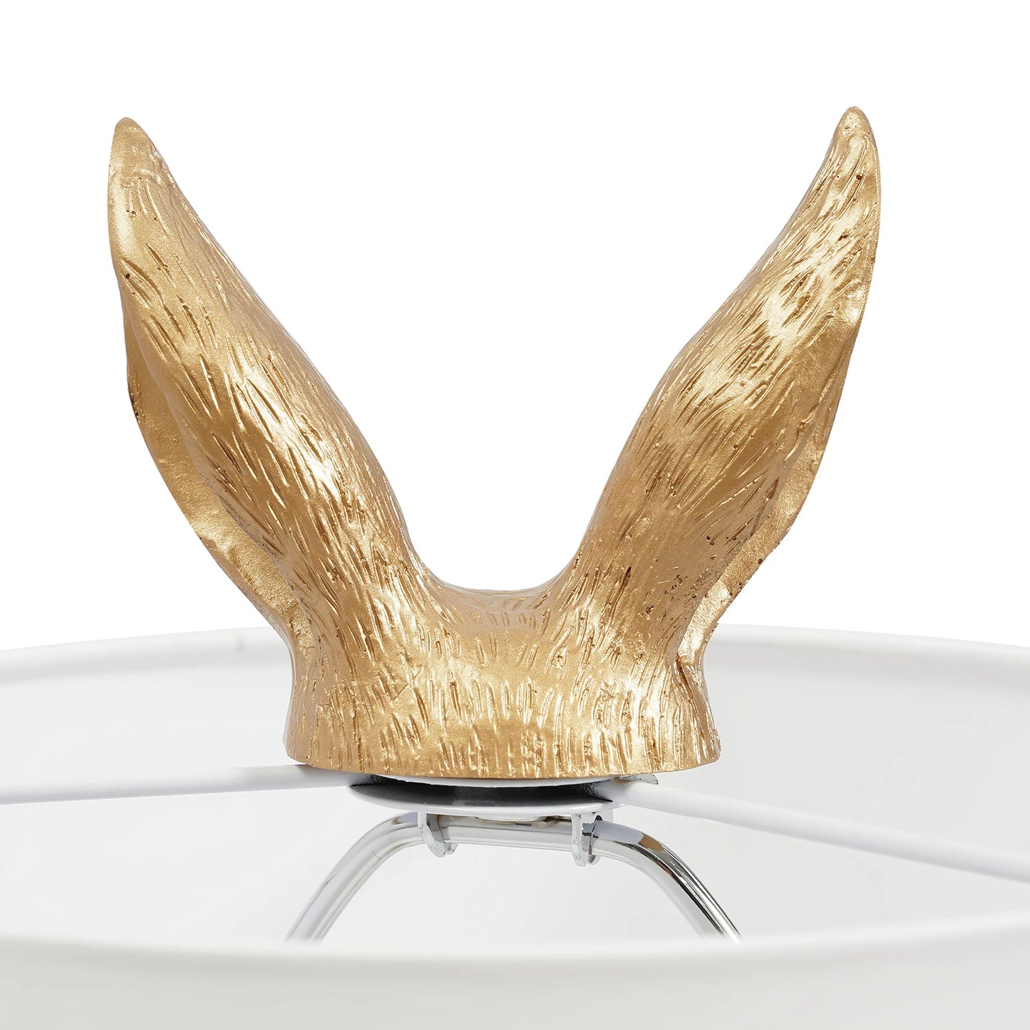Gold Rabbit Table Lamp – Cute Bunny LED Desk & Bedside Night Light