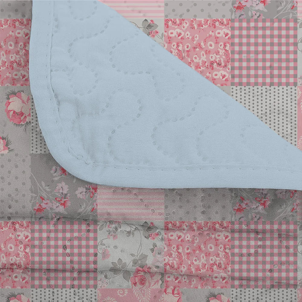 Animal Print Quilt Set β Soft 100% Polyester Microfiber Pink