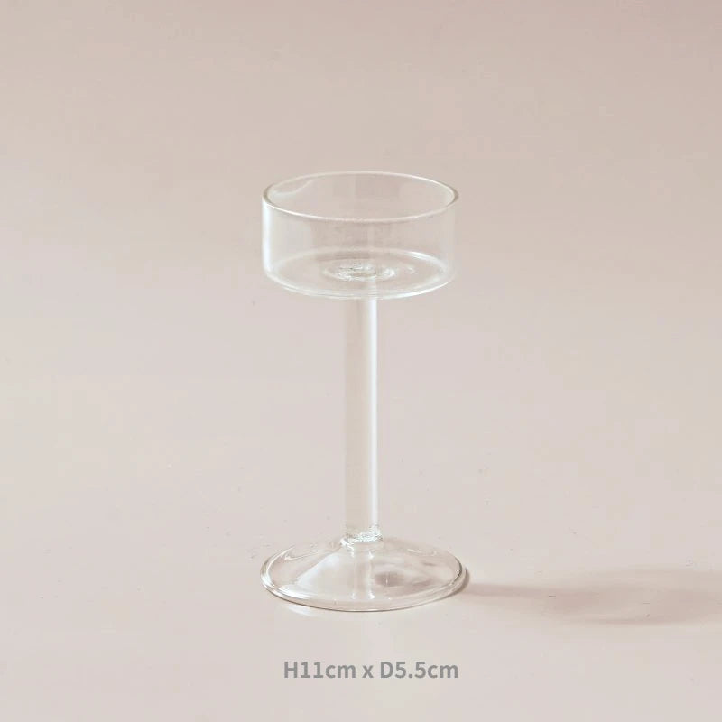 Set of Glass Tealight Candle Holders – Elegant Crystal Decor
