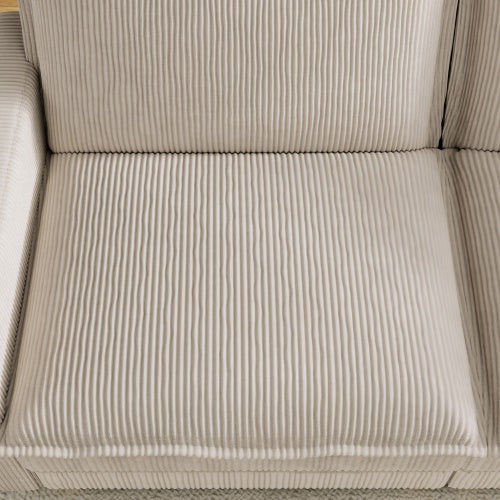 Modern Modular L-Shaped Sectional Sofa – Deep Seat Couch