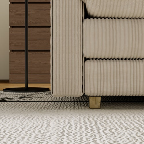 Modern Modular L-Shaped Sectional Sofa – Deep Seat Couch