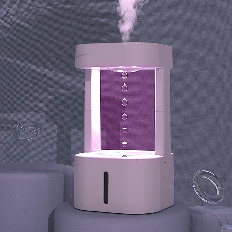 Anti-Gravity Mini Humidifier – Soothing Mist with Floating Water Droplet Illusion