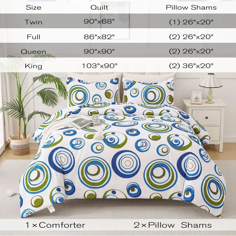 Urban Aura 3-Piece Quilt Set – Soft, Lightweight & Stylish Bedding