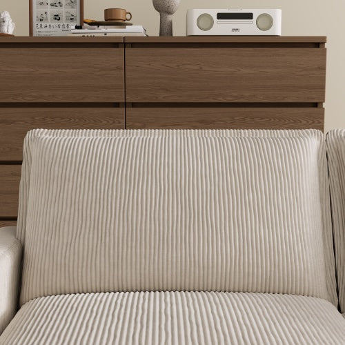 Modern Modular L-Shaped Sectional Sofa – Deep Seat Couch