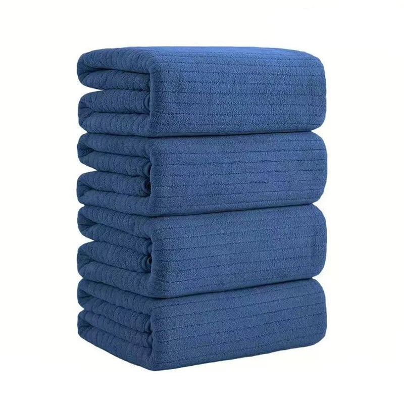 1/4 Pack XL Microfiber Bath Towels – 35x70” Extra-Large, Soft & Absorbent
