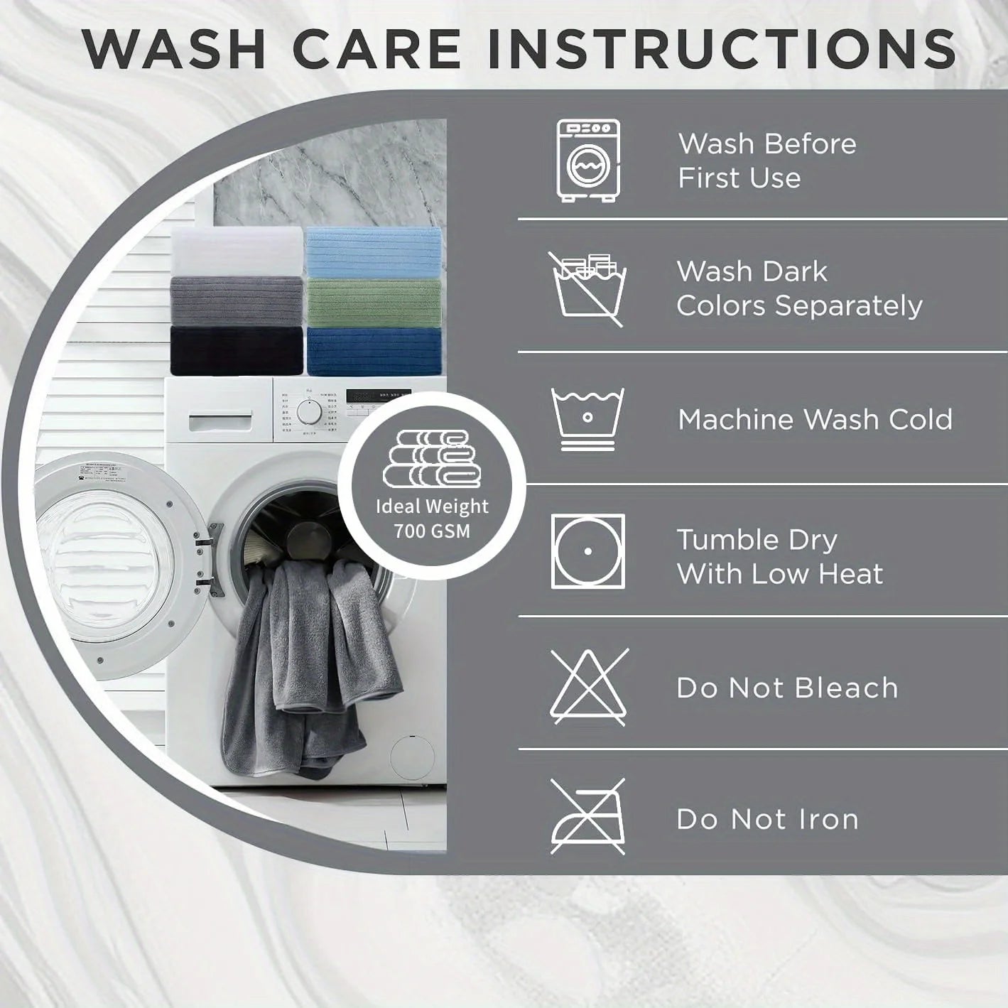 1/4 Pack XL Microfiber Bath Towels – 35x70” Extra-Large, Soft & Absorbent