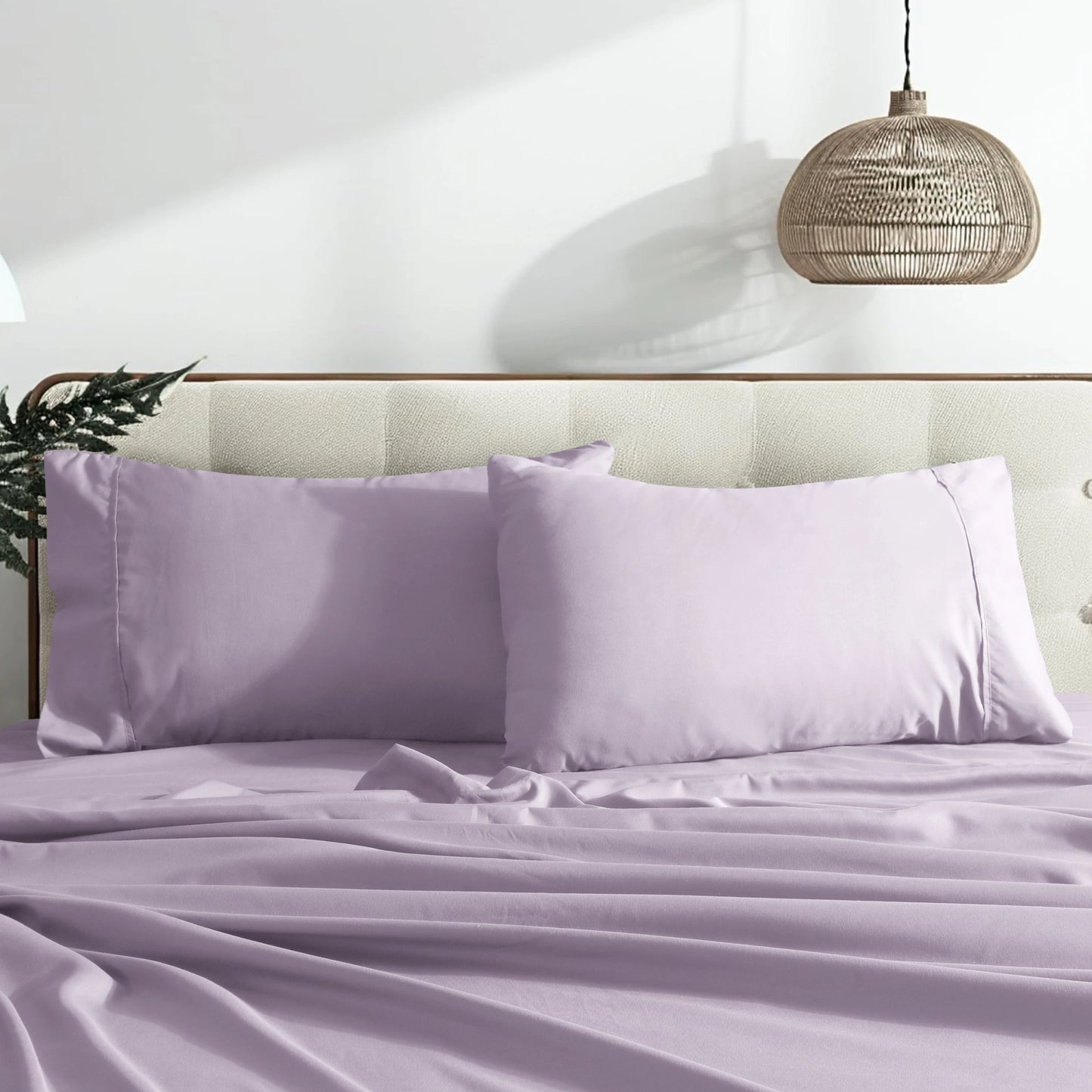 Luxury 4-Piece Microfiber Bed Sheet Set – Ultra Soft, Hotel-Quality Sheets with Fitted Sheet, Flat Sheet & Pillowcases