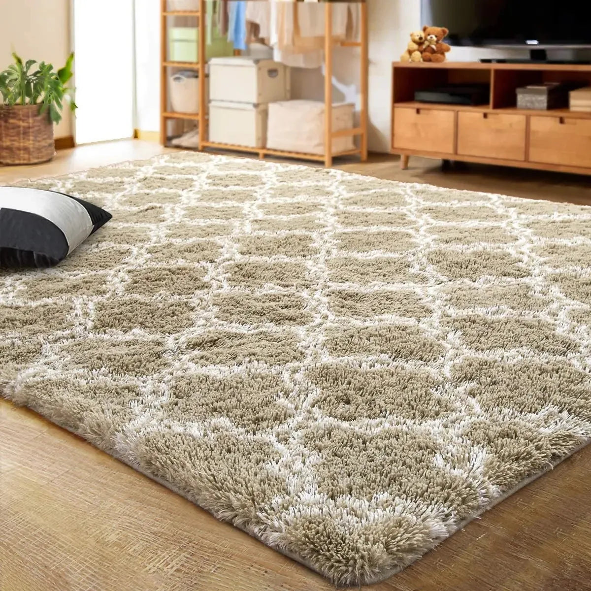 Large Shag Area Rug – Super Soft Plush Fluffy Carpet