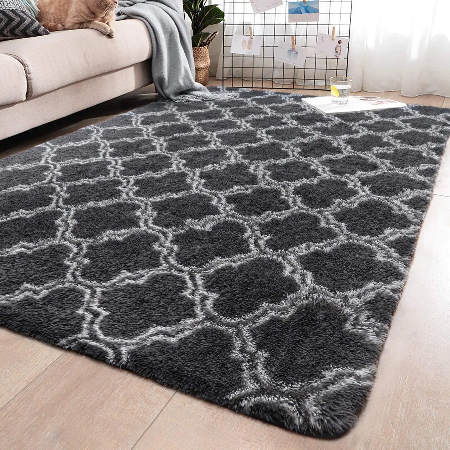Large Shag Area Rug – Super Soft Plush Fluffy Carpet