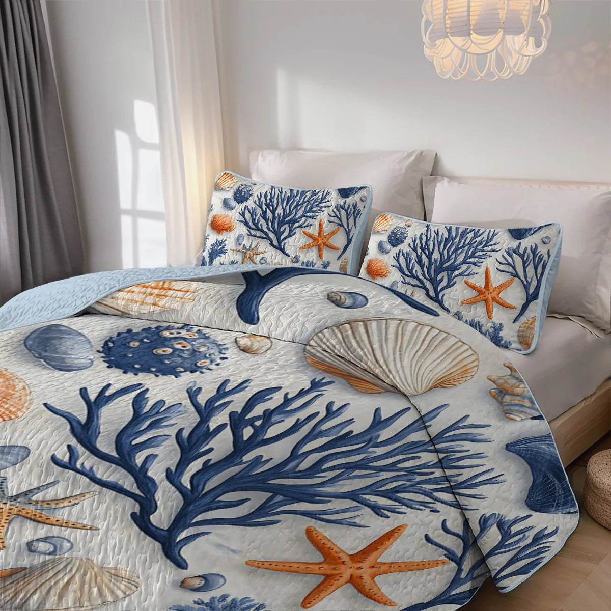 Luxury Printed Microfiber Quilt Set – Soft, Durable & Lightweight Bedding for All Seasons