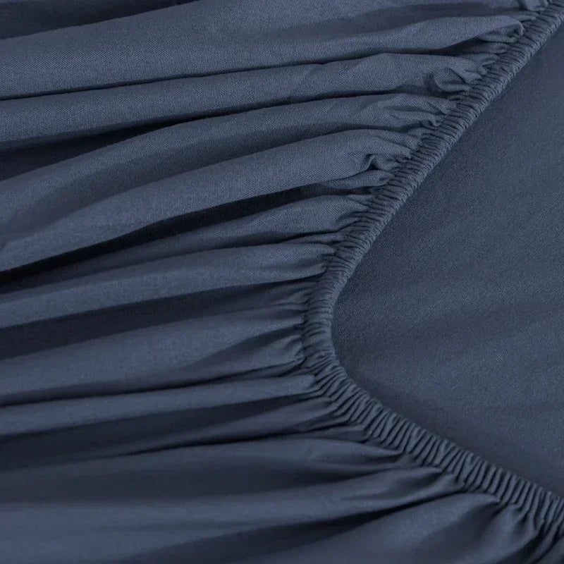 Premium 100% Polyester Microfiber Fitted Sheet | Ultra Soft, Durable & Easy Care Bedding