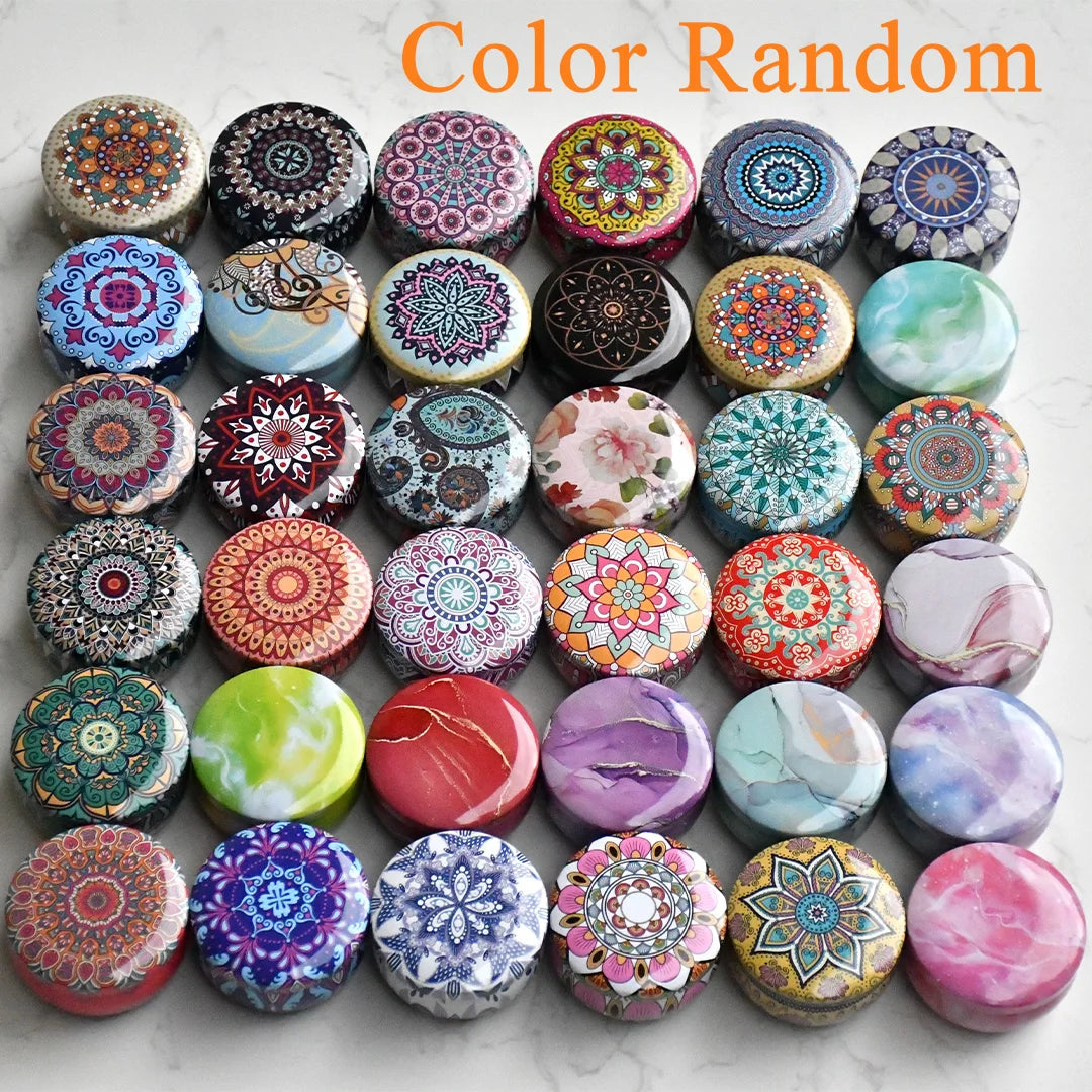 🕯️ Empty Metal Candle Jar – Reusable DIY Candle Container for Candle Making & Home Décor