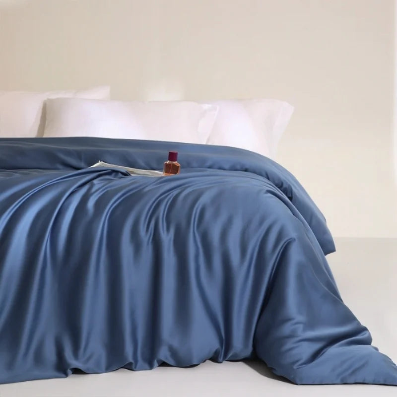 100% Lyocell Silk Duvet Cover – Ultra-Soft, Breathable & Luxurious Bedding