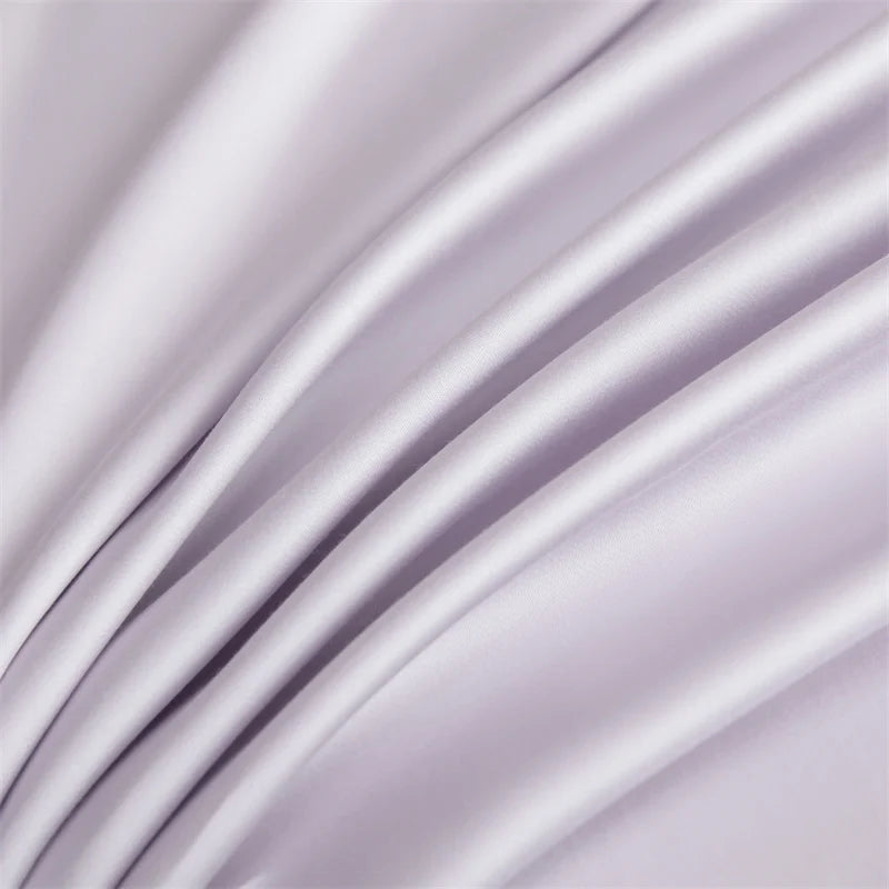 Luxury 100% Bamboo Fiber Bed Sheet | Ultra Soft Cooling Flat Sheet & Pillowcases | Breathable Silky Bedding