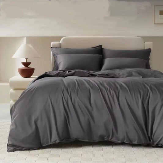3-Piece 100% Lyocell Duvet Cover Set – 400TC Luxury Bedding(King)