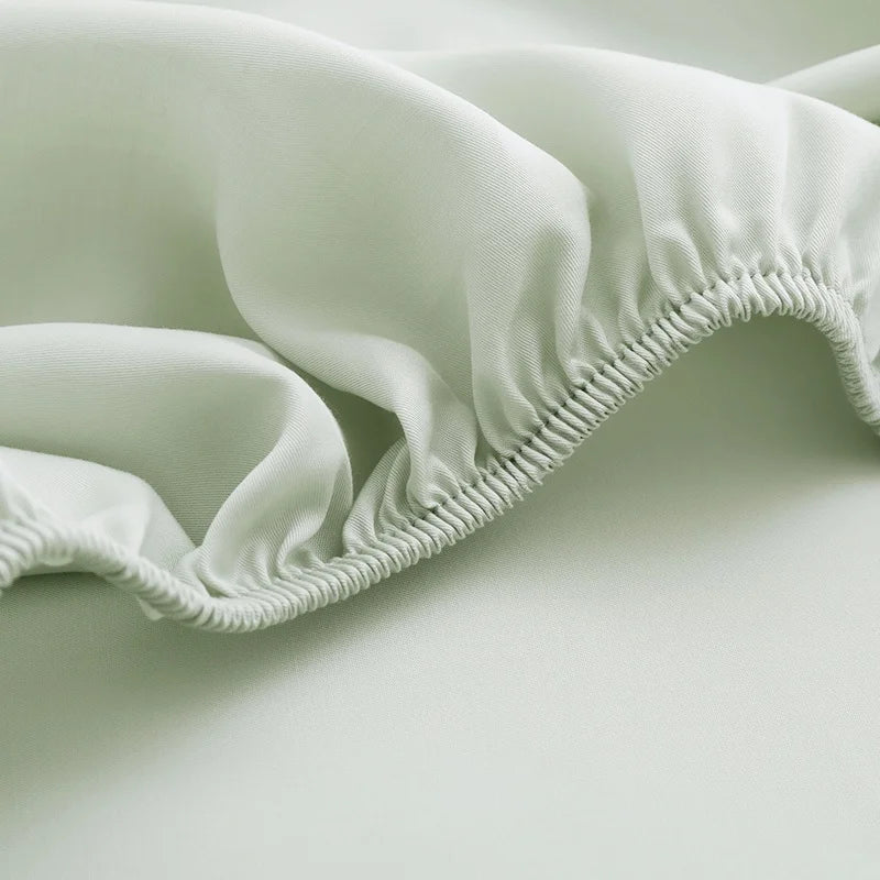 🌿 Luxury Bamboo Fitted Sheet – Silky Smooth, Cooling & Breathable Mattress Cover for 1.8m Bed | Deep Pocket 40cm