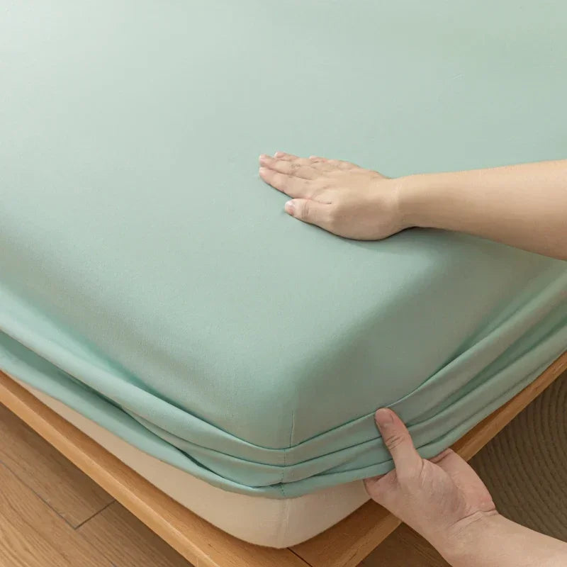 Premium 100% Polyester Microfiber Fitted Sheet | Ultra Soft, Durable & Easy Care Bedding