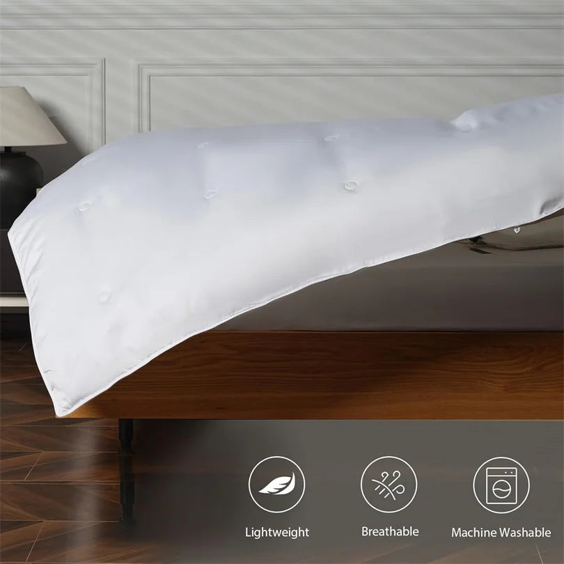 Luxury Mulberry Silk Throw Blanket – Lightweight, Cooling, and Ultra-Smooth