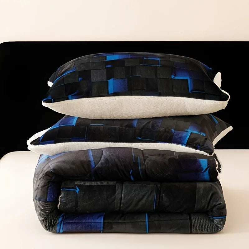 Luxury Velvet Comforter Set – Extra Large, Soft & Cozy Winter Bedding