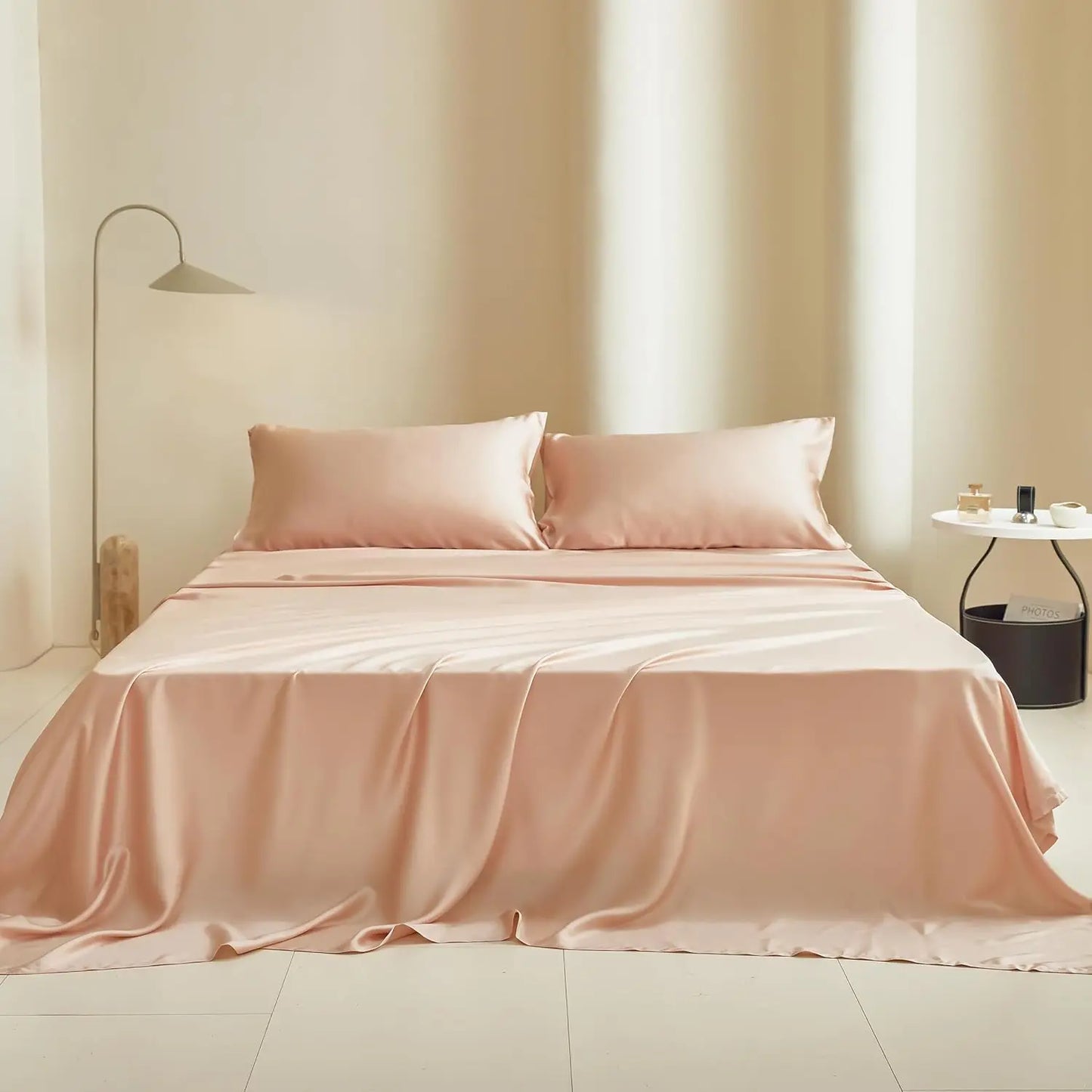 Simple & Opulence 100% Tencel 4-Piece Bedding Set – Soft, Breathable, and Eco-Friendly Luxury Sheets