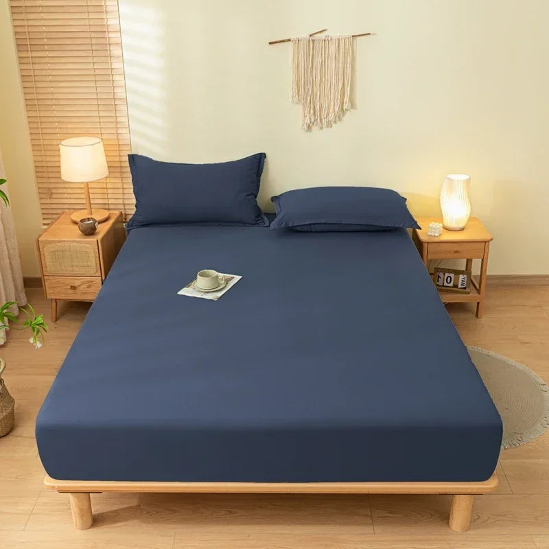 Premium 100% Polyester Microfiber Fitted Sheet | Ultra Soft, Durable & Easy Care Bedding
