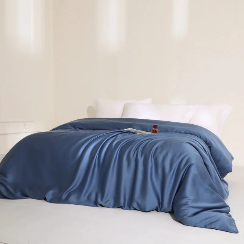 100% Lyocell Silk Duvet Cover – Ultra-Soft, Breathable & Luxurious Bedding