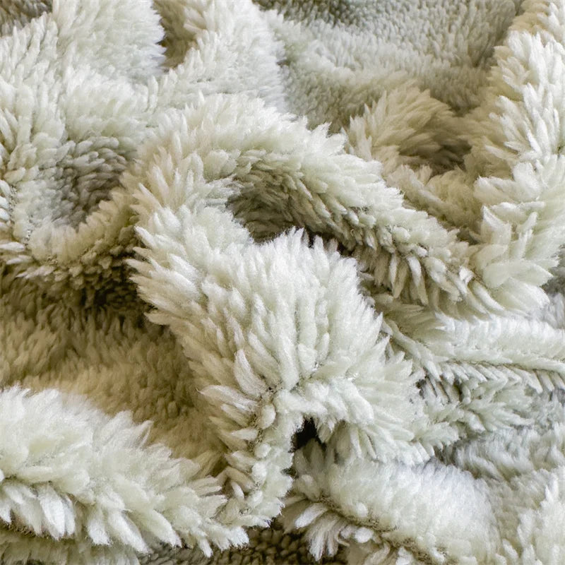 1PC Double-Sided Blanket – Thickened, Soft, Lightweight, Breathable for All Seasons