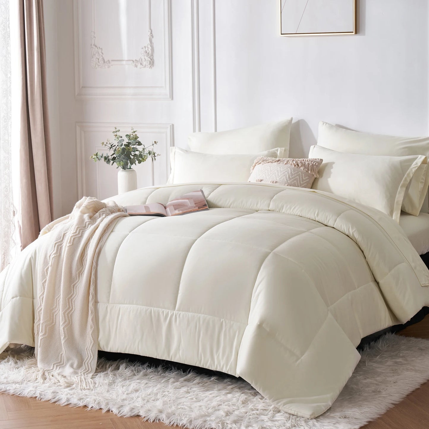 7-Piece Bed-in-a-Bag Comforter Set