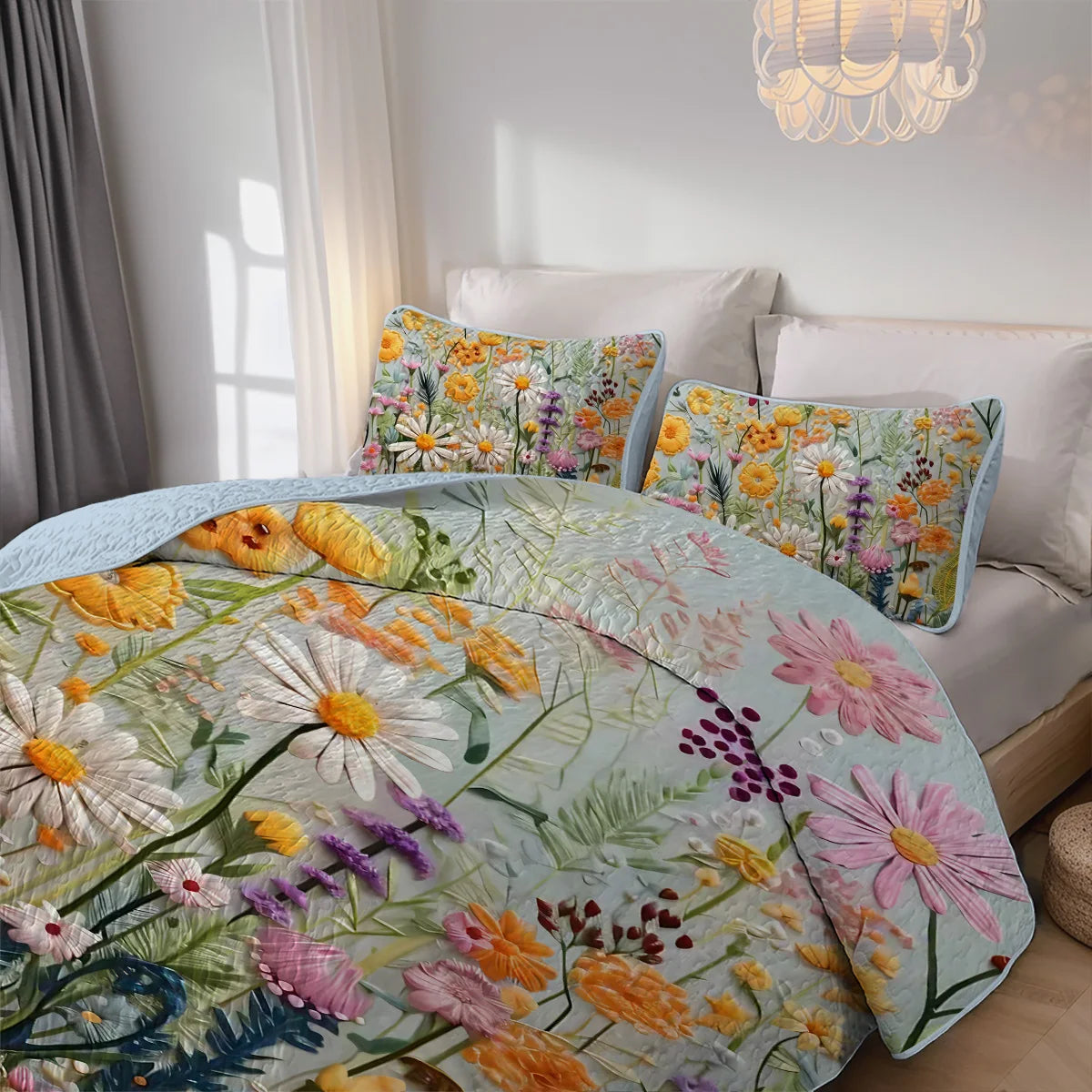 Animal Print Quilt Set – Soft 100% Polyester Microfiber