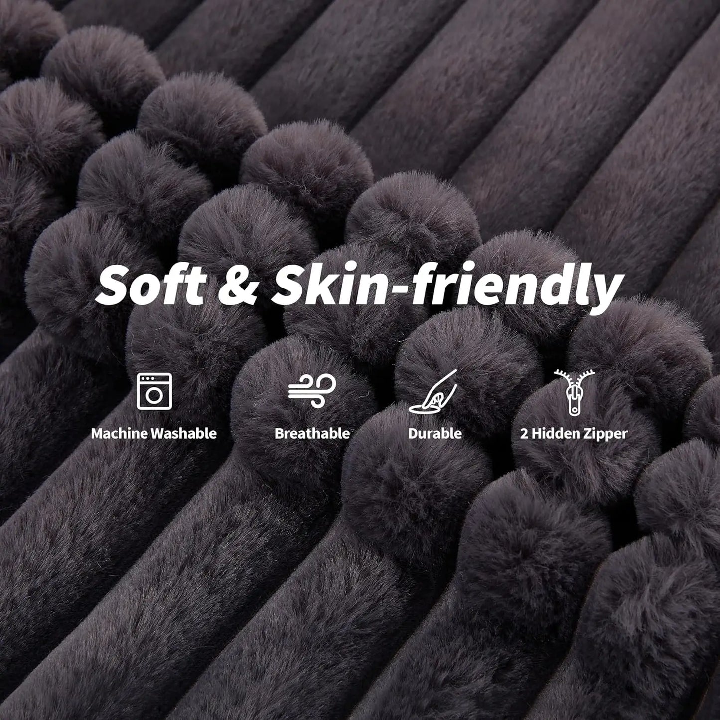 3-in-1 Giant Bean Bag Chair – Convertible Floor Cushion with Washable Cover