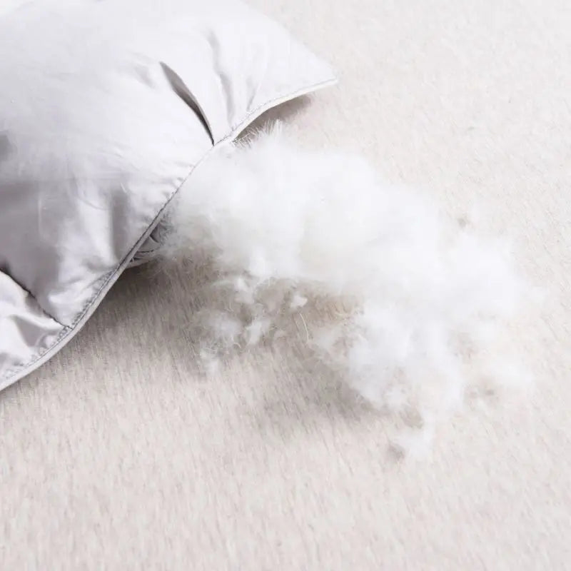 White Goose Down Duvet – Thick 3D Pinch-Pleated Comforter