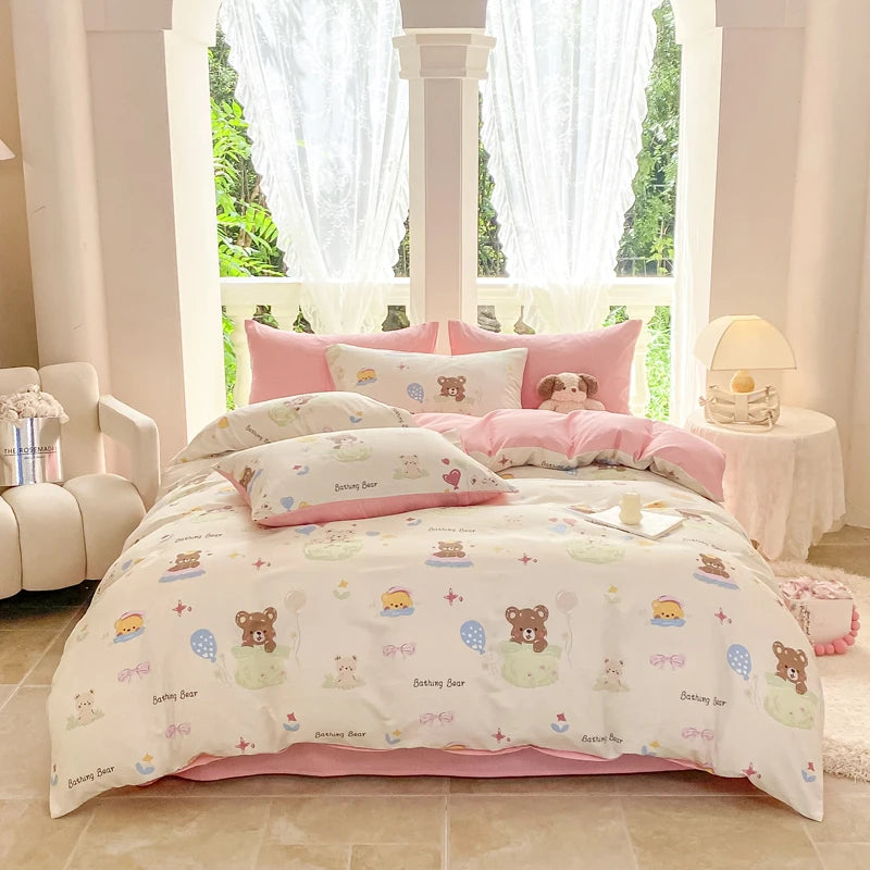 Cotton Duvet Cover – Soft, Oversized & Breathable Single Cover (No Pillowcase)