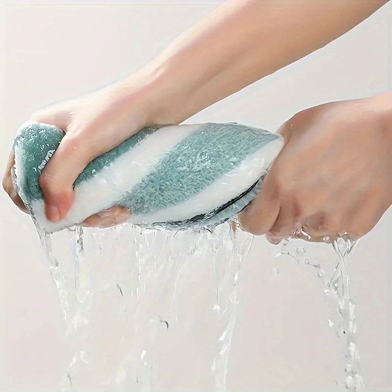 6pcs Striped Towel Set – Quick-Dry, Absorbent Bath, Hand & Washcloth Towels