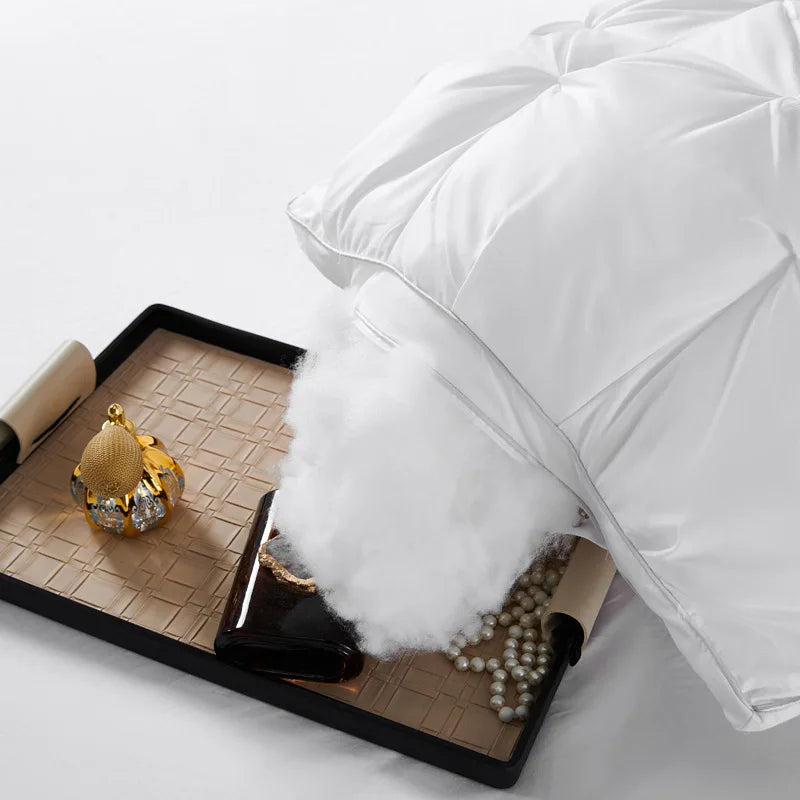 2-Piece Sleep Pillow Set – Soft, Supportive Bed Pillows for All Sleeping Positions