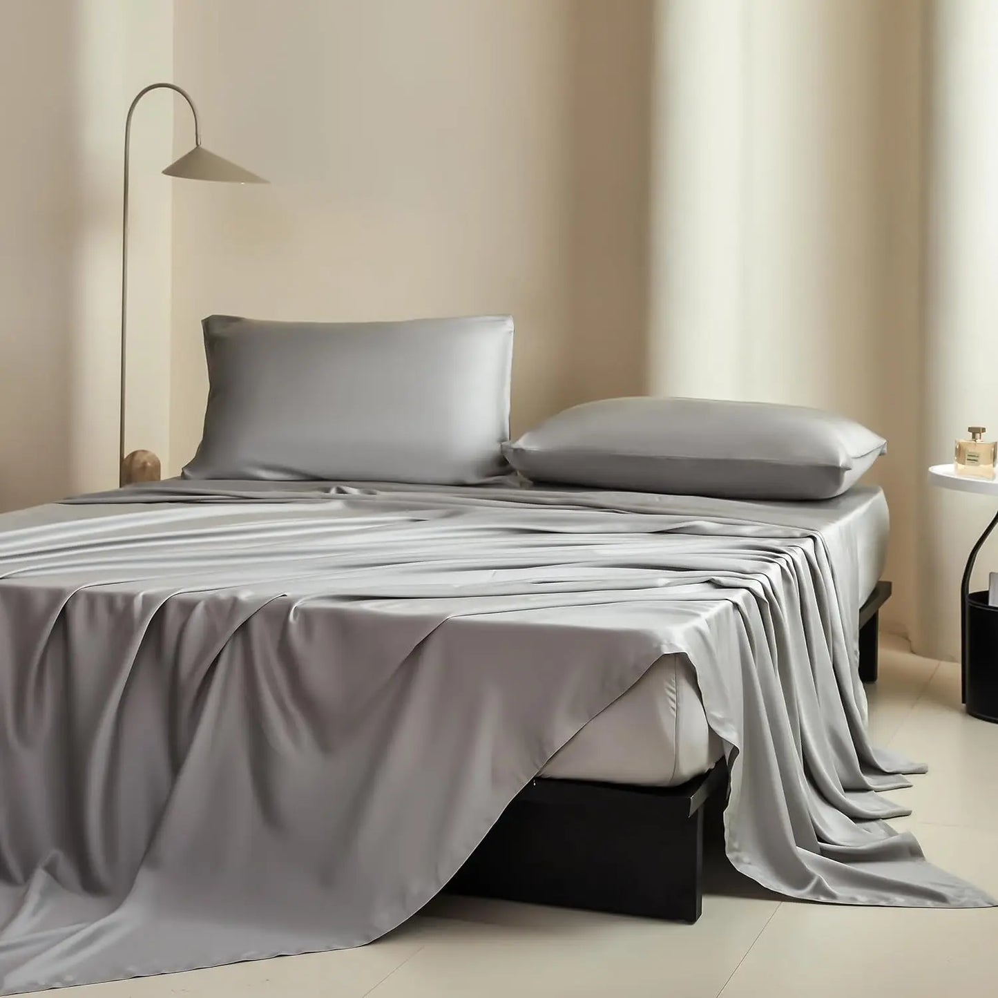 Simple & Opulence 100% Tencel 4-Piece Bedding Set – Soft, Breathable, and Eco-Friendly Luxury Sheets