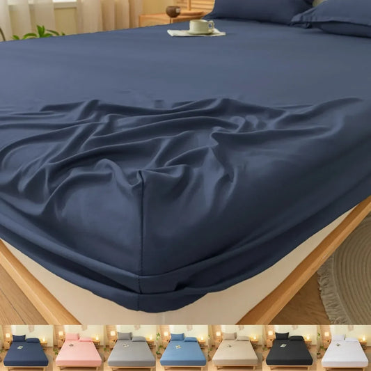Premium 100% Polyester Microfiber Fitted Sheet | Ultra Soft, Durable & Easy Care Bedding