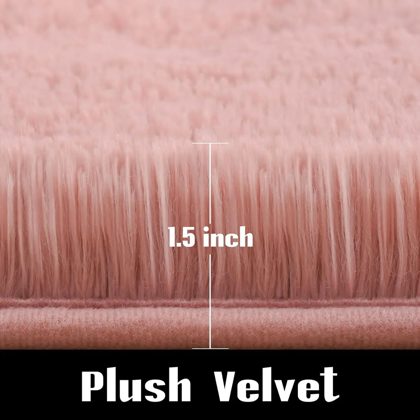 Fluffy Indoor Rug – Plush Soft Carpet, Non-Slip Durable Area Rug