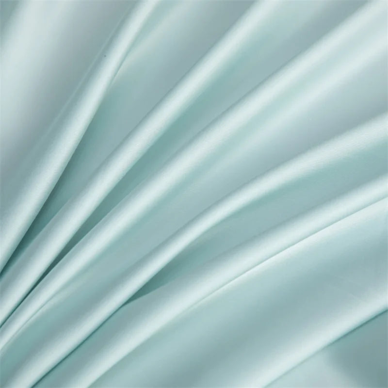 Luxury 100% Bamboo Fiber Bed Sheet | Ultra Soft Cooling Flat Sheet & Pillowcases | Breathable Silky Bedding