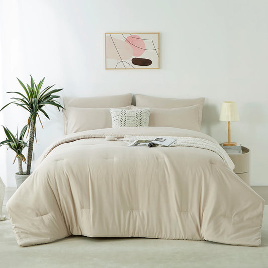 Soft Microfiber Comforter Set – Lightweight, Durable & Stylish Bedding for All Seasons