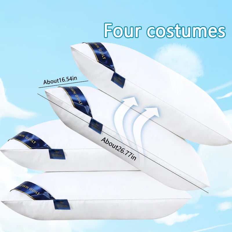 Luxury Hotel Pillow – Comfortable Bed Pillow for Healthy Sleep & Leisure